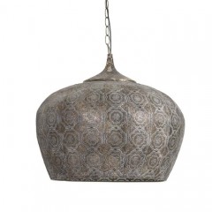 HANGING LAMP MINE BROWN GOLD 